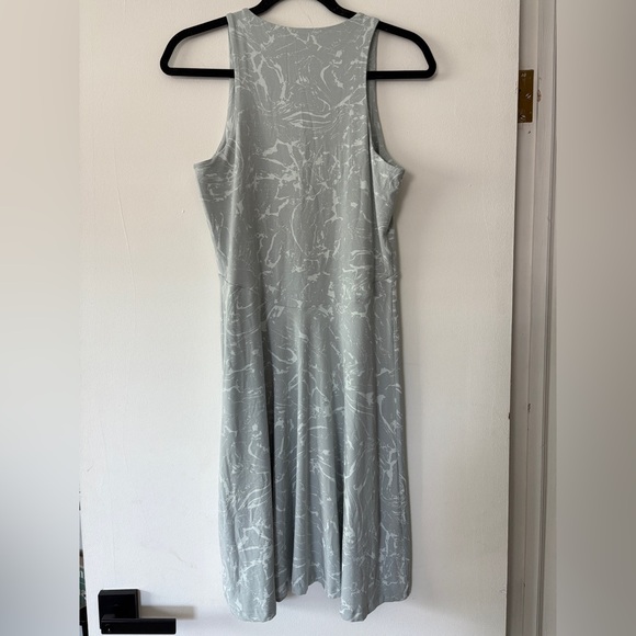 Athleta Santorini Thera Printed Dress‎ Womens Small Tall Sleeveless Athleisure - Picture 5 of 10